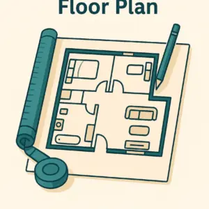 Architecture 2D Floor Plan
