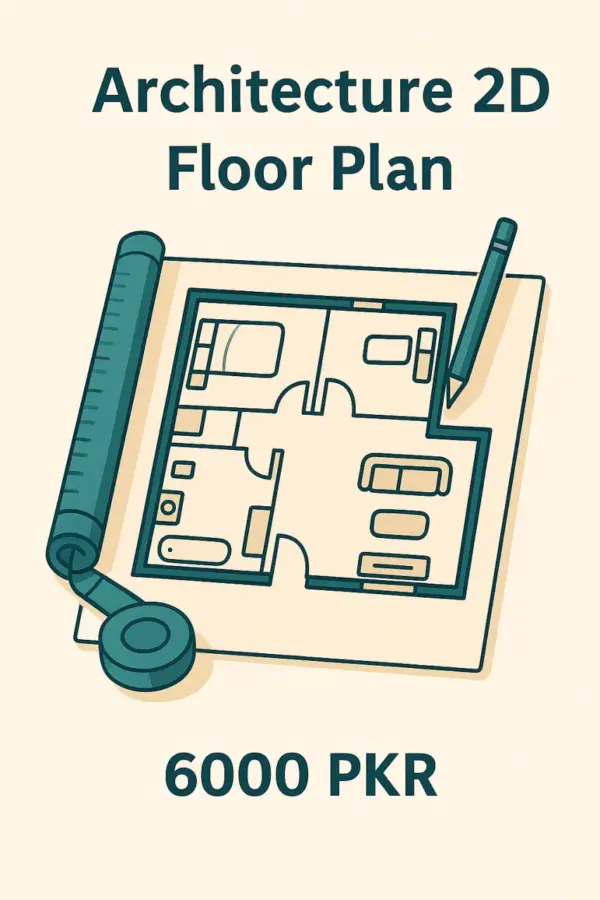 Architecture 2D Floor Plan